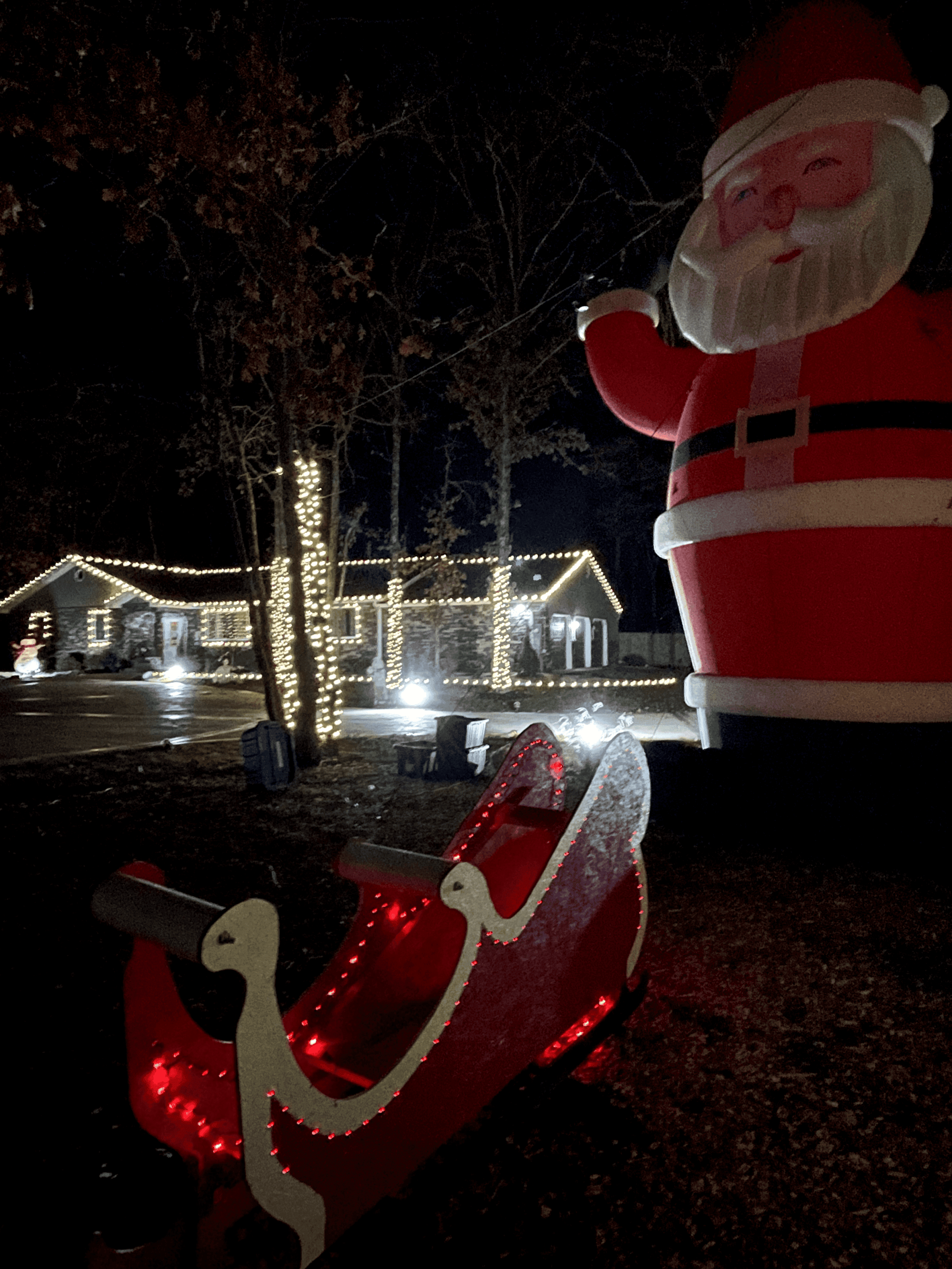 christmas lawn decoration